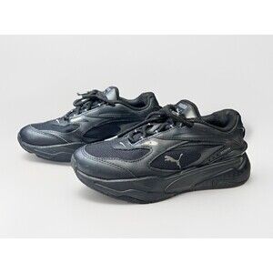 Puma Black Fashion Lifestyle Casual Shoes Sneakers Size 4C UK 3